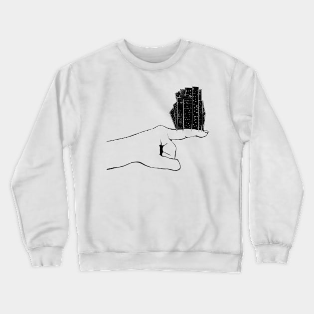 city Crewneck Sweatshirt by msmart